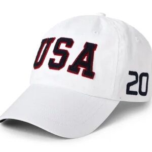 Ralph Lauren Team USA 2020 Paralympics Hat | Official Outfitter | Flag Patch Cap